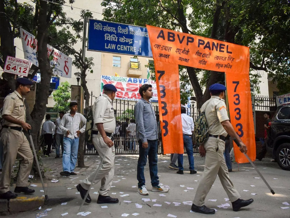 ABVP wins 3 DUSU posts; independent Deepanshu Shokeen takes VP position