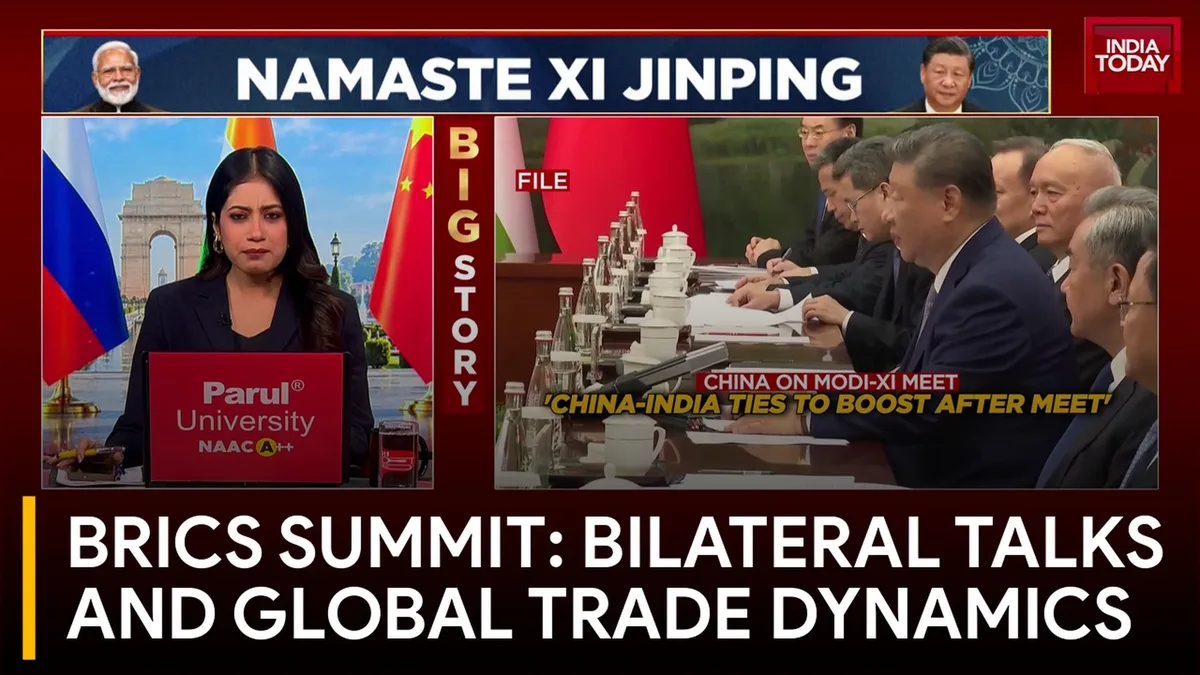 BRICS Summit, India-China Bilateral Talks And US Trade Dynamics