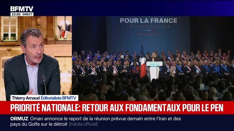 Privilège français : « naturel et juste » pour Le Pen - 13/09