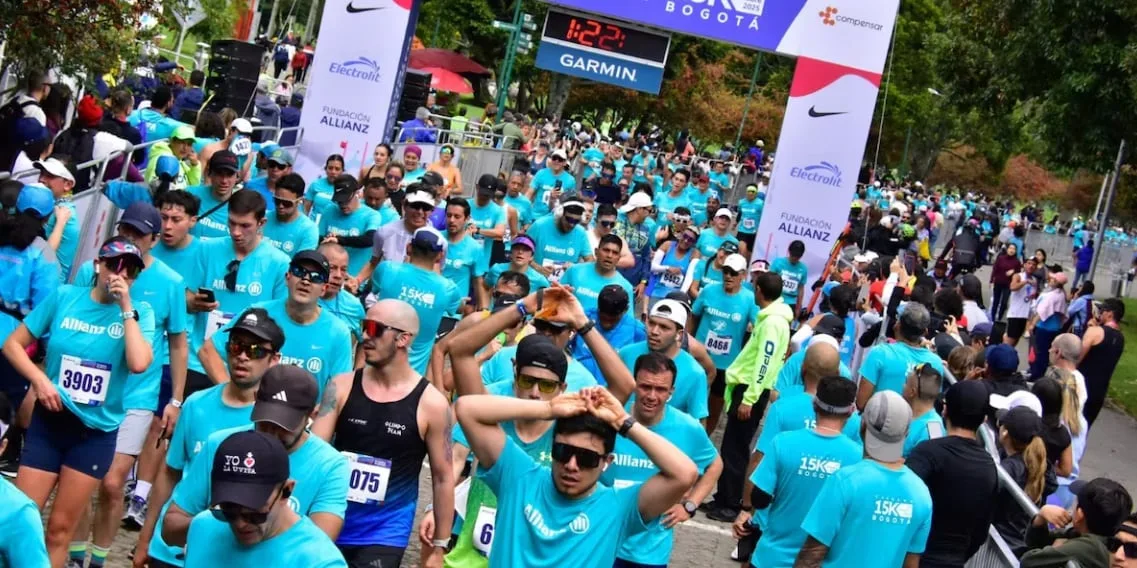La carrera de running Allianz 15k regresa a Bogotá en favor de los damnificados por el terremoto en Colombia