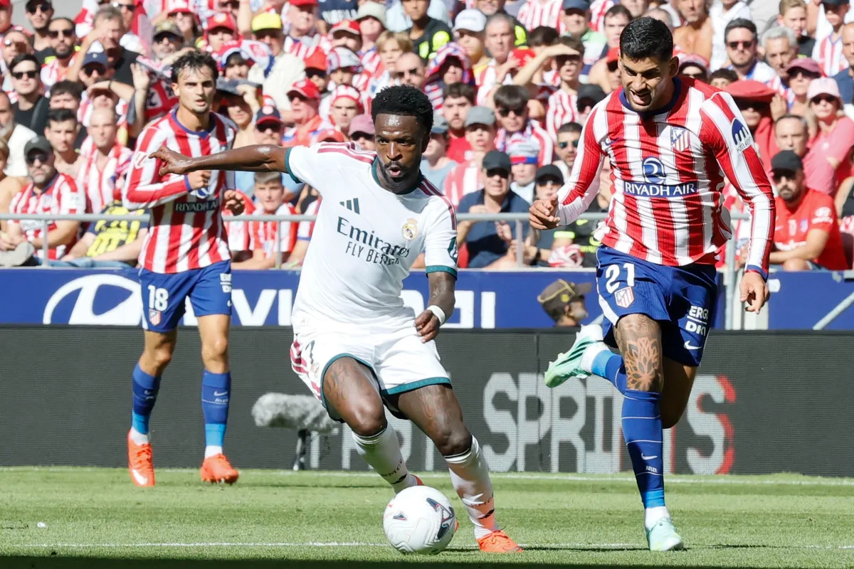 Jornal espanhol critica atuação de Vini Jr. em derrota do Real: “Invisível”