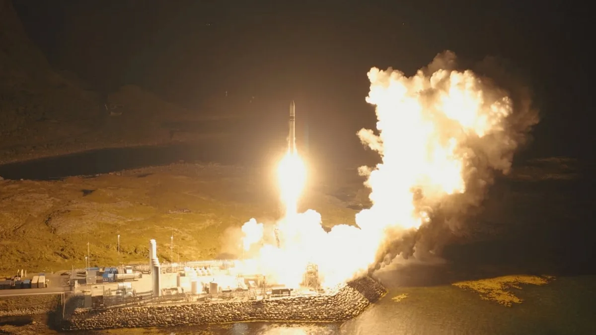German rocket reaches space as Europe enters satellite launch race