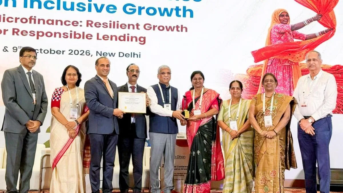 SKDRDP wins Sa-Dhan’s Elaben Award for women-friendly financial institution