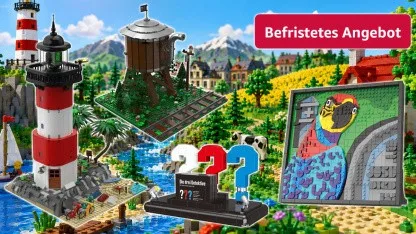Anzeige: Bluebrixx' Drei ??? aus Klemmbausteinen bei Amazon befristet im Angebot