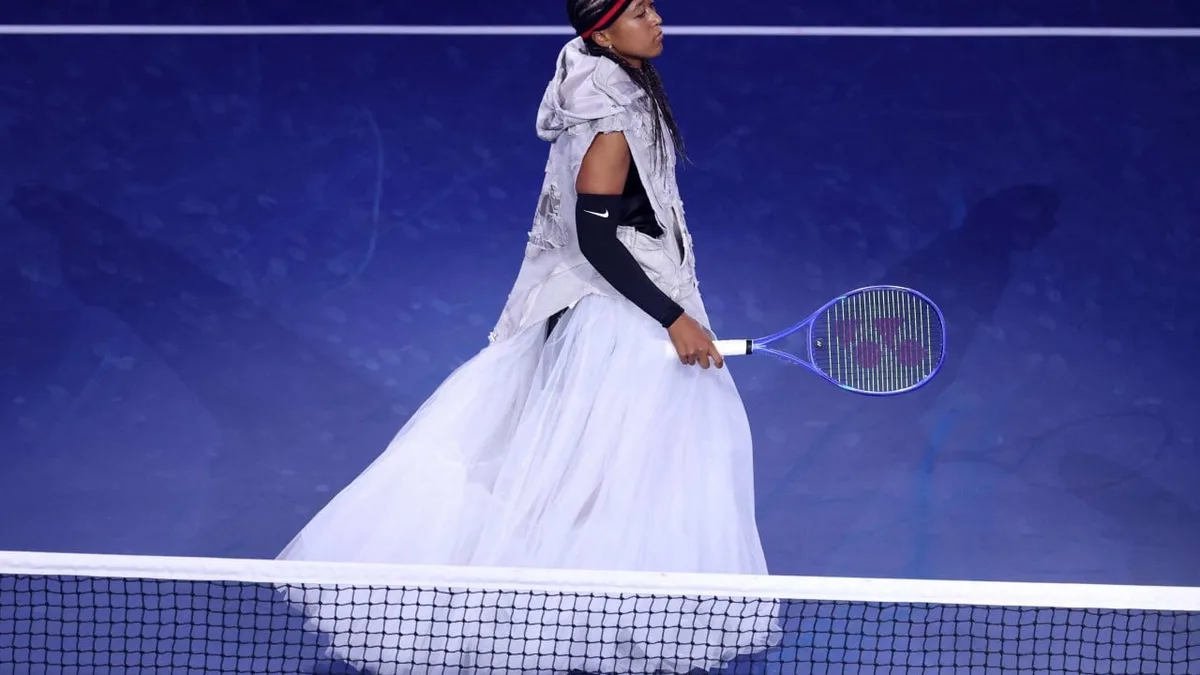 Naomi Osaka brings steel, style of NBA icon Iverson to reach US Open second round