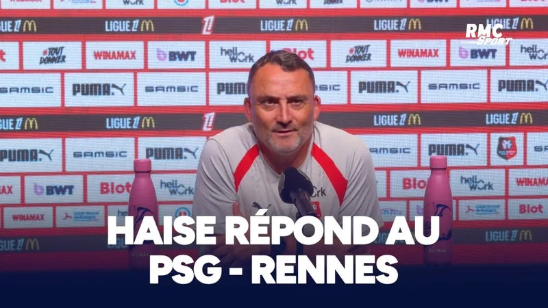PSG - Rennes : "Il y aura peut-être de la canicule en mars", ironise Haise
