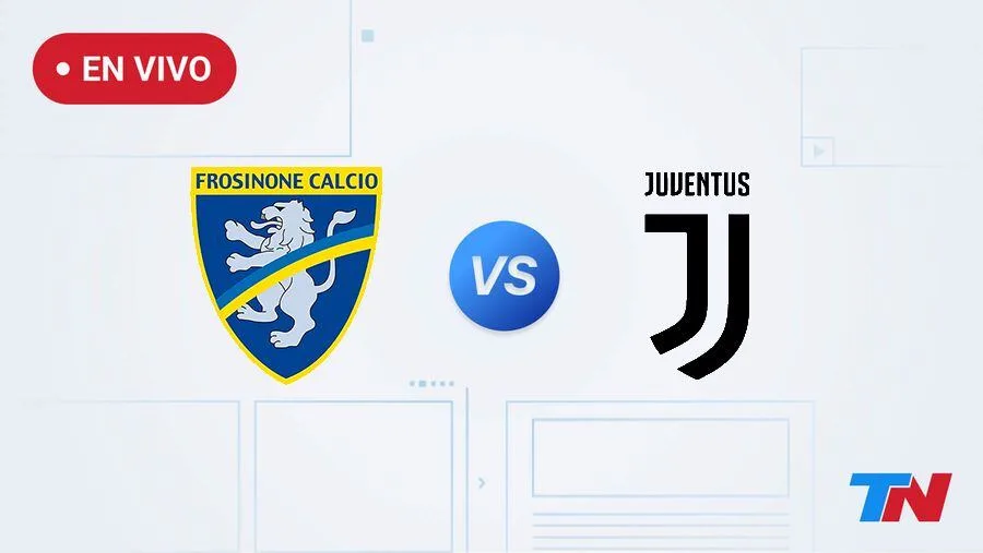 Frosinone vs Juventus en vivo por la fecha 1 de la Serie A de Italia: hora, dónde ver y formaciones