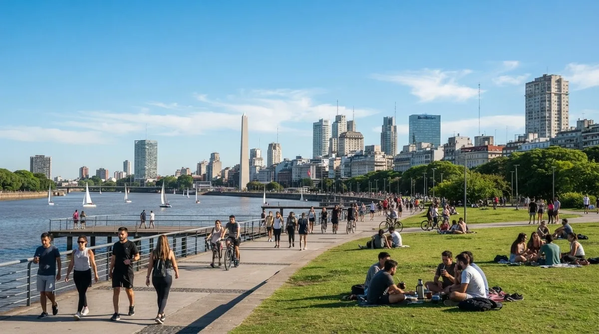 Clima en Ciudad Autónoma de Buenos Aires hoy domingo 30 de agosto: cielo claro