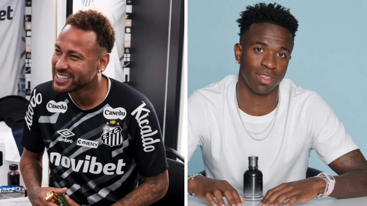 Neymar revela perfume de luxo favorito e valor supera fragrância preferida de Vini Jr.