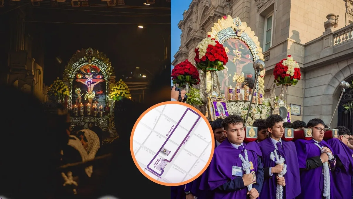 Procesión del Señor de los Milagros 2026: estas son las rutas, horarios y fechas confirmadas para octubre y noviembre en Lima