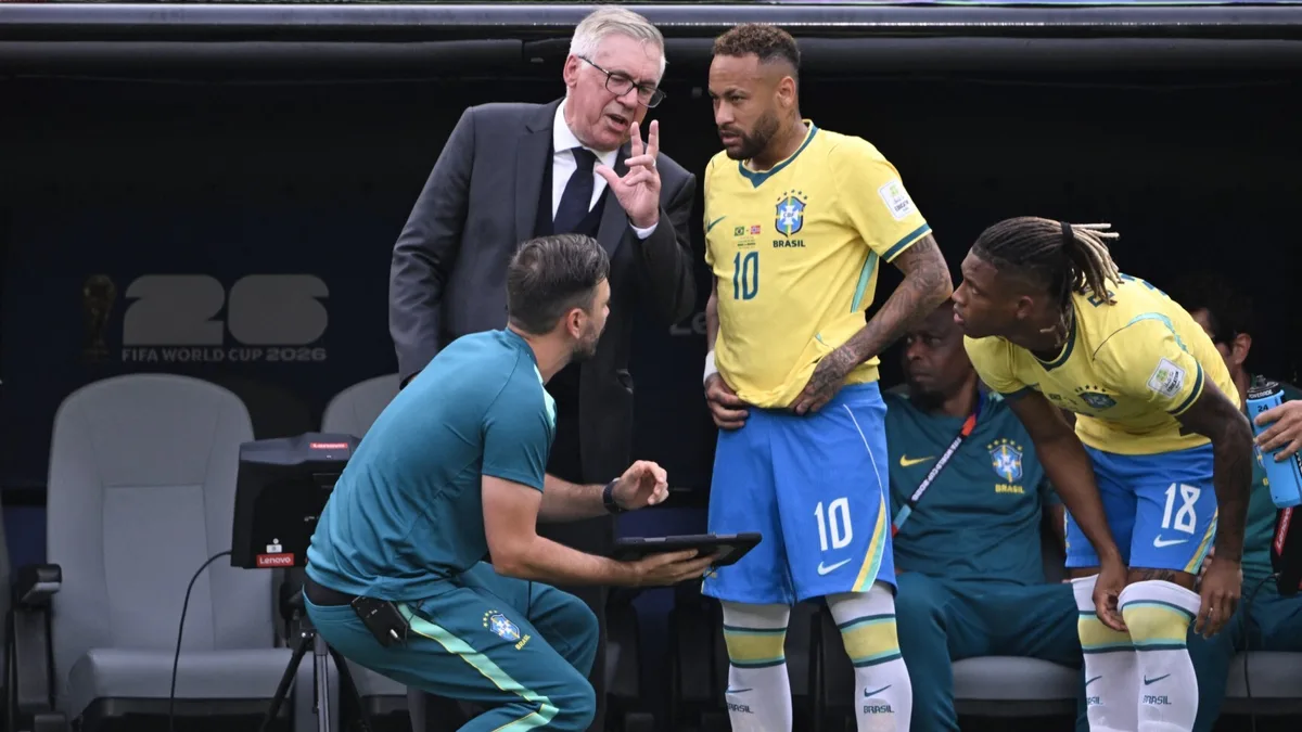 Ancelotti aponta para renovação e encerra ciclo de Neymar na Seleção