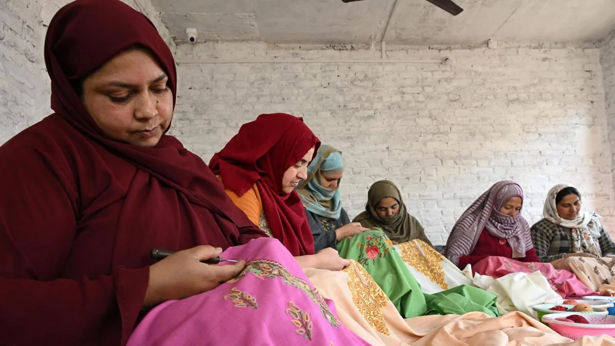 Army-backed flag centre empowers 140 women in Kashmir’s Kupwara