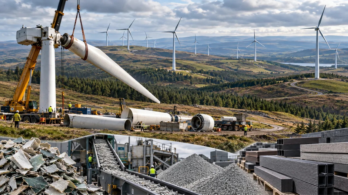 Offshore wind farms may be quietly stealing rain from Europe's coasts; study says