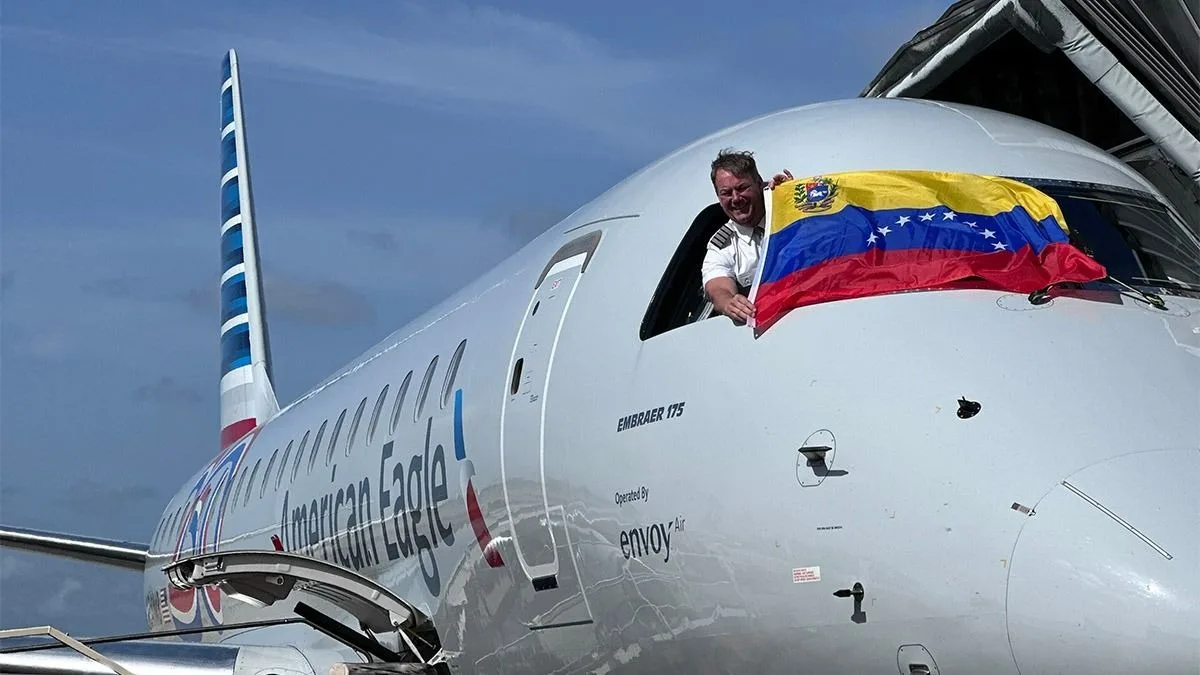 American Airlines reanudará el servicio sin escalas entre Miami y Caracas a partir del 3 de septiembre