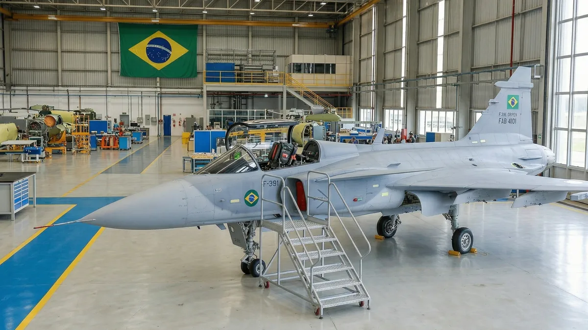 Quanto custa um caça Gripen da FAB e o que ele faz que os antigos F-5 não conseguiam: a troca que muda a defesa aérea do Brasil