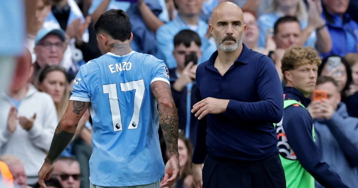 Maresca elogió a Enzo Fernández antes del clásico: “Me parece increíble" y "creo que está creciendo mucho”