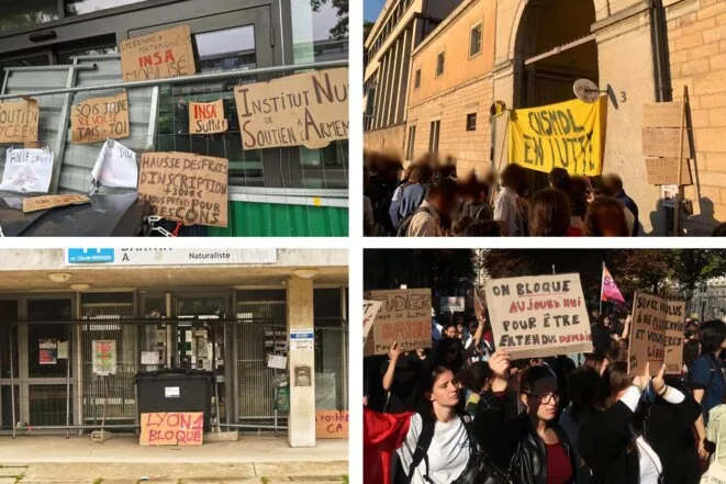 Écoles d’ingénieurs, conservatoire… à Lyon, des soutiens inattendus au mouvement lycéen