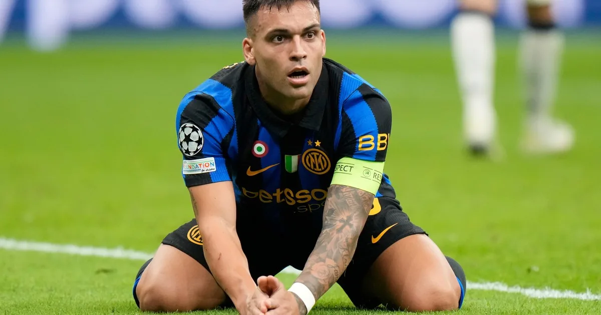 Lautaro Martínez se lesionó y se perderá siete partidos en el Inter: peligra su presencia en el clásico ante el Milan