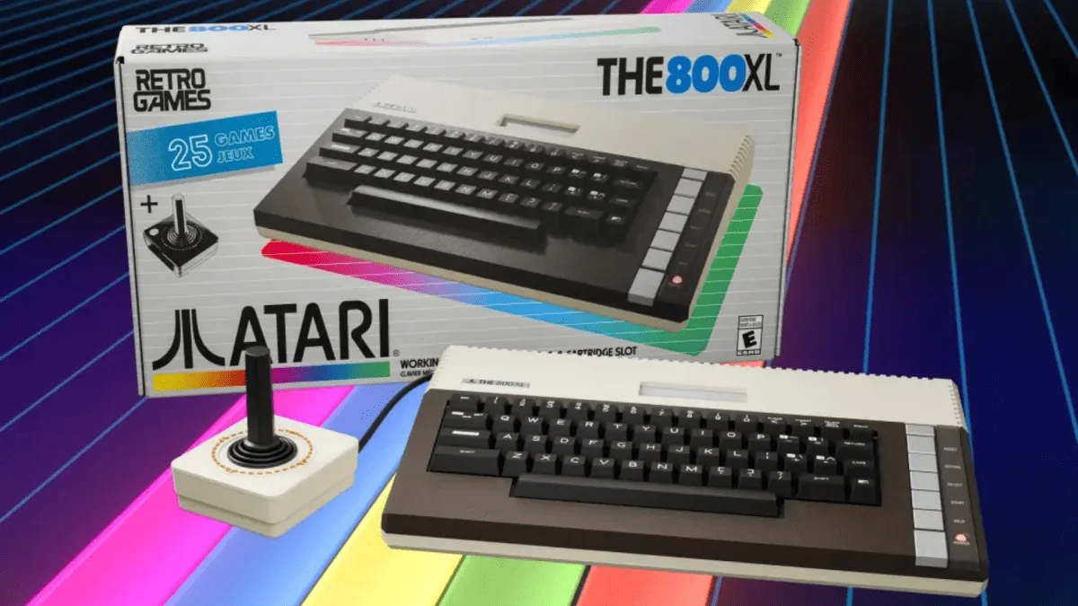 L’Atari 800XL de 1983 revient en précommande avec un vrai clavier mécanique et 25 jeux