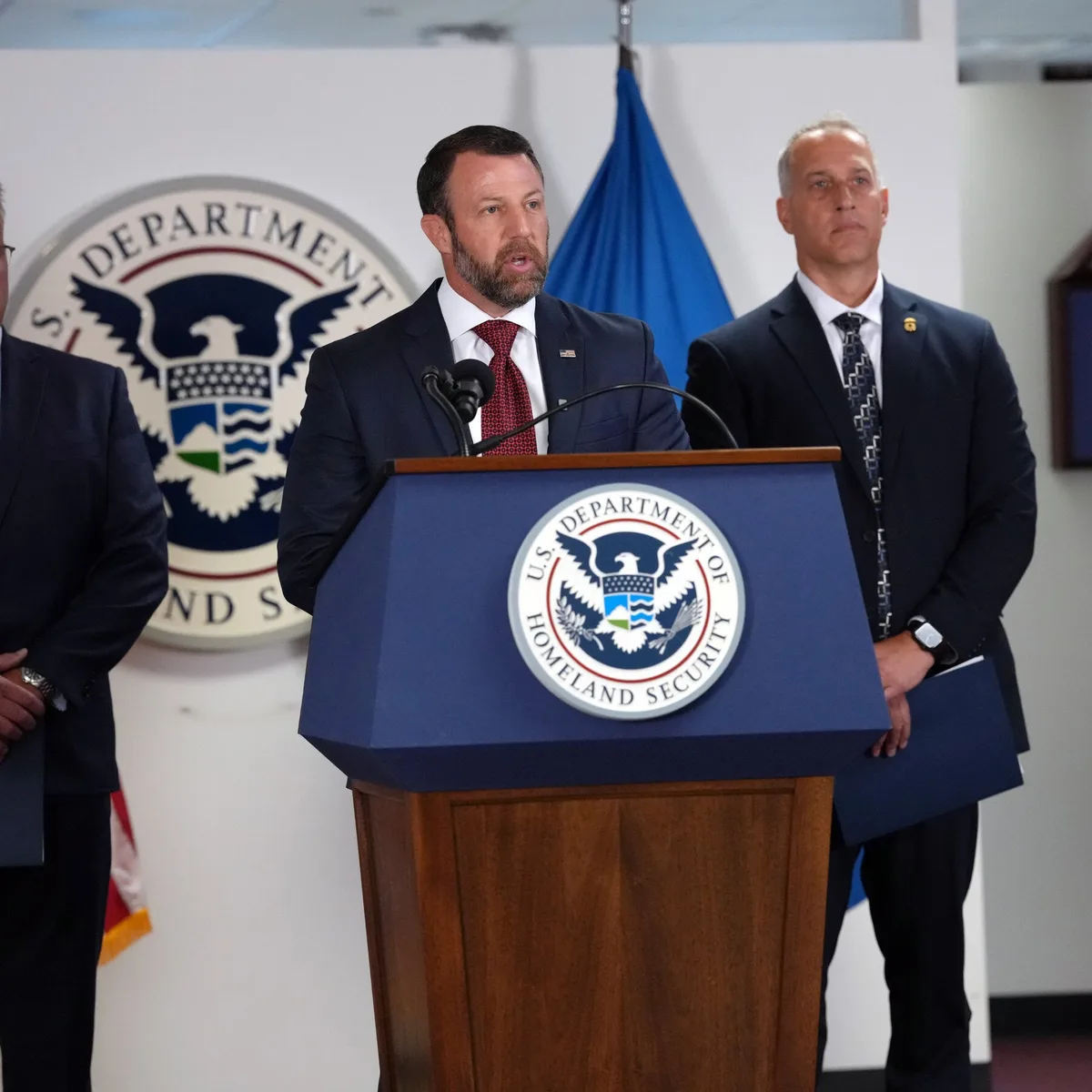 Markwayne Mullin Lost His Pick to Lead ICE, as He Struggles to Prove His Toughness on Immigration