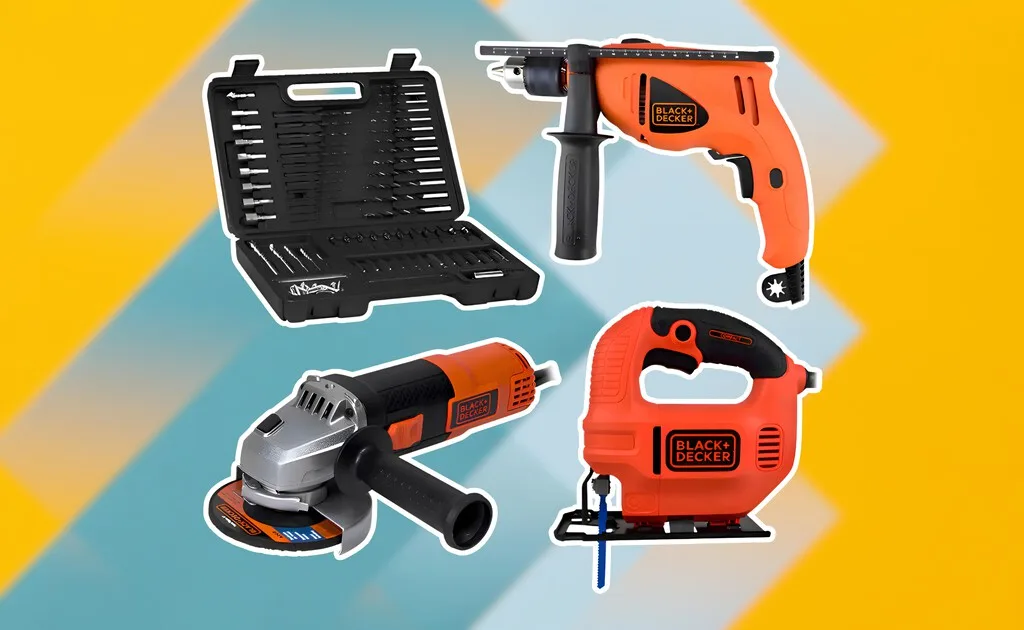 Este kit de herramientas reúne rotomartillo, esmeril, sierra caladora y más de 70 accesorios por menos de 2,700 pesos