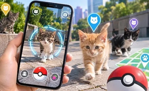 Lanzan Cat Collector, aplicación para atrapar gatitos al estilo de Pokémon GO; ¿cómo funciona y dónde descargar?
