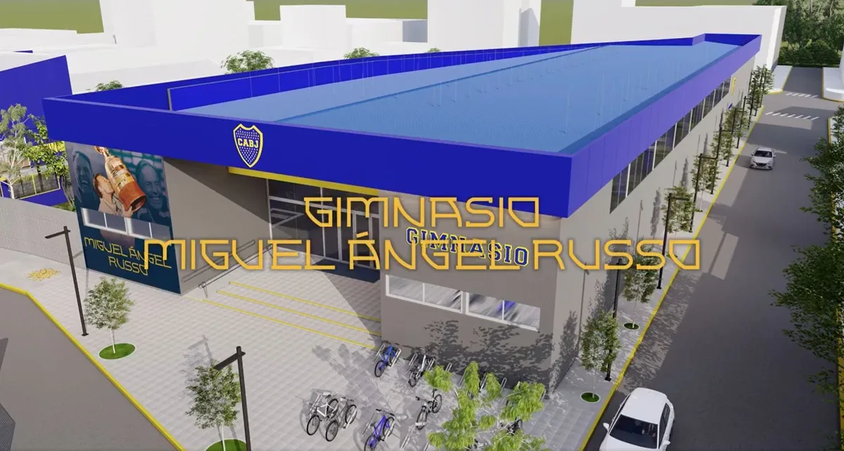 Boca mostró en 3D cómo será el Gimnasio Miguel Ángel Russo: “Una obra que homenajea a quien dejó una huella imborrable”