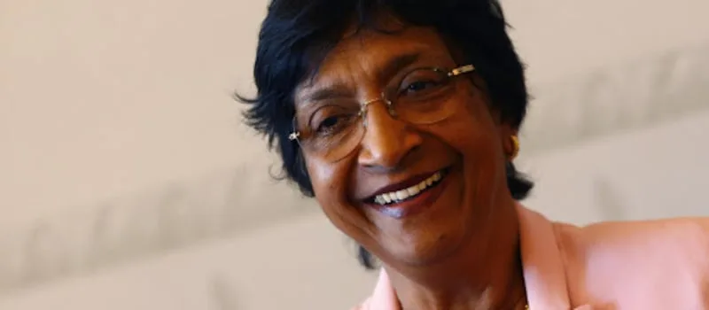 ‘I thought it was a joke’: Navi Pillay reacts to Nobel Peace Prize win