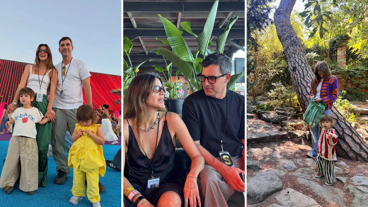 El viaje familiar de Calu Rivero a Madrid: fotos con Aíto de la Rúa, sus hijos y el show de Shakira