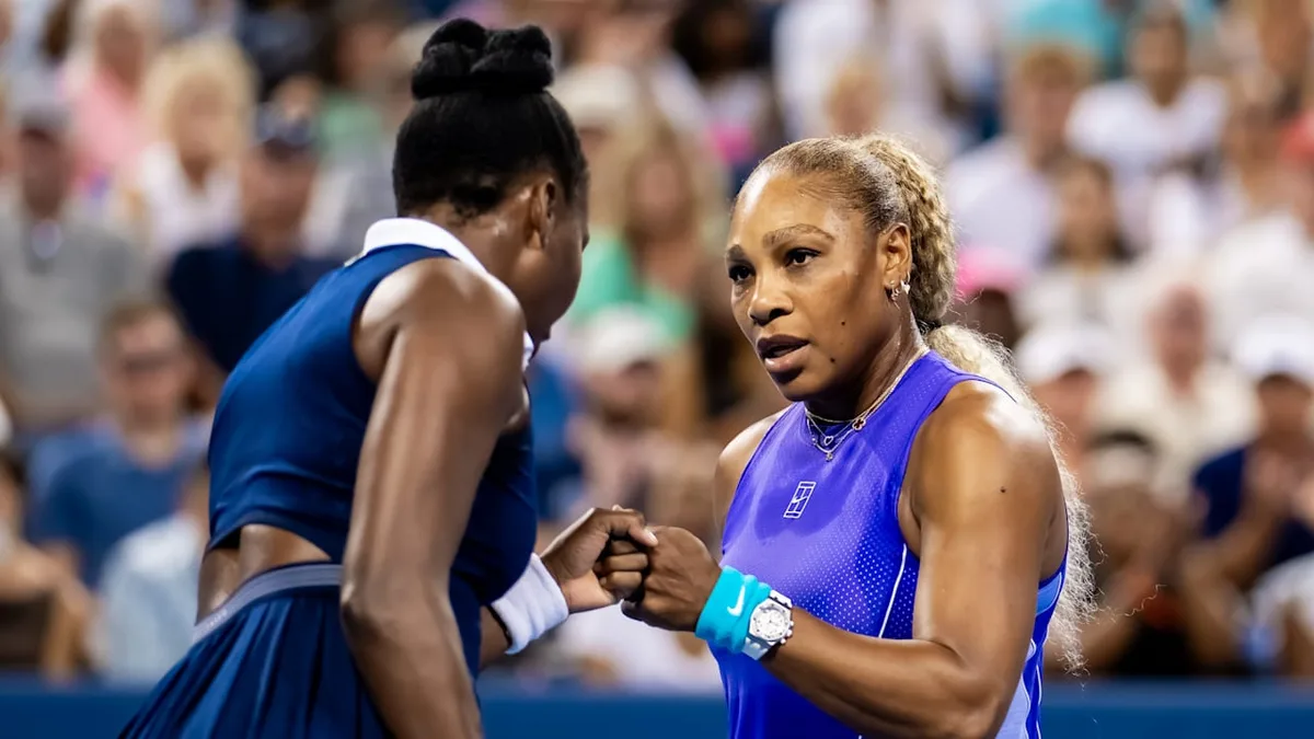 Tennis-Legenden mit Doppel-Comeback - Große Show der Williams-Schwestern