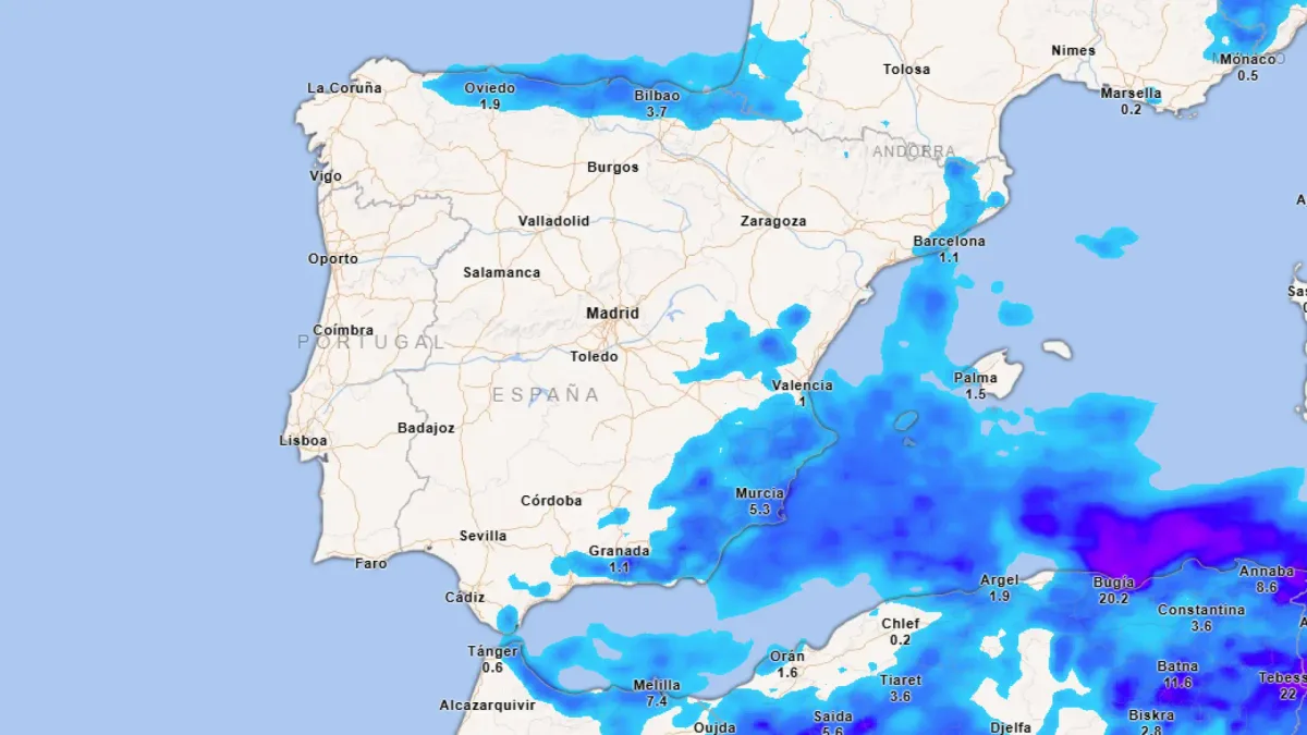 Llegan lluvias y tormentas este sábado en varias provincias: estas son las zonas que esperan más agua