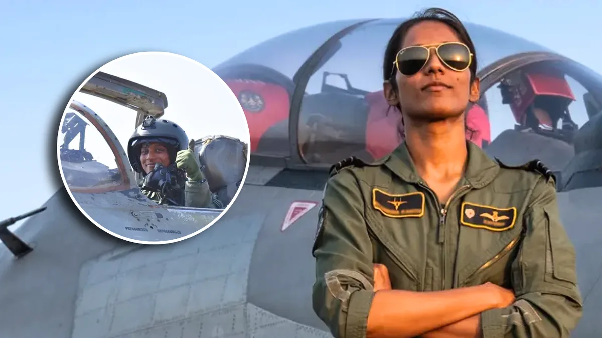Girl who chased jets now IAF's first woman Fighter Combat Leader