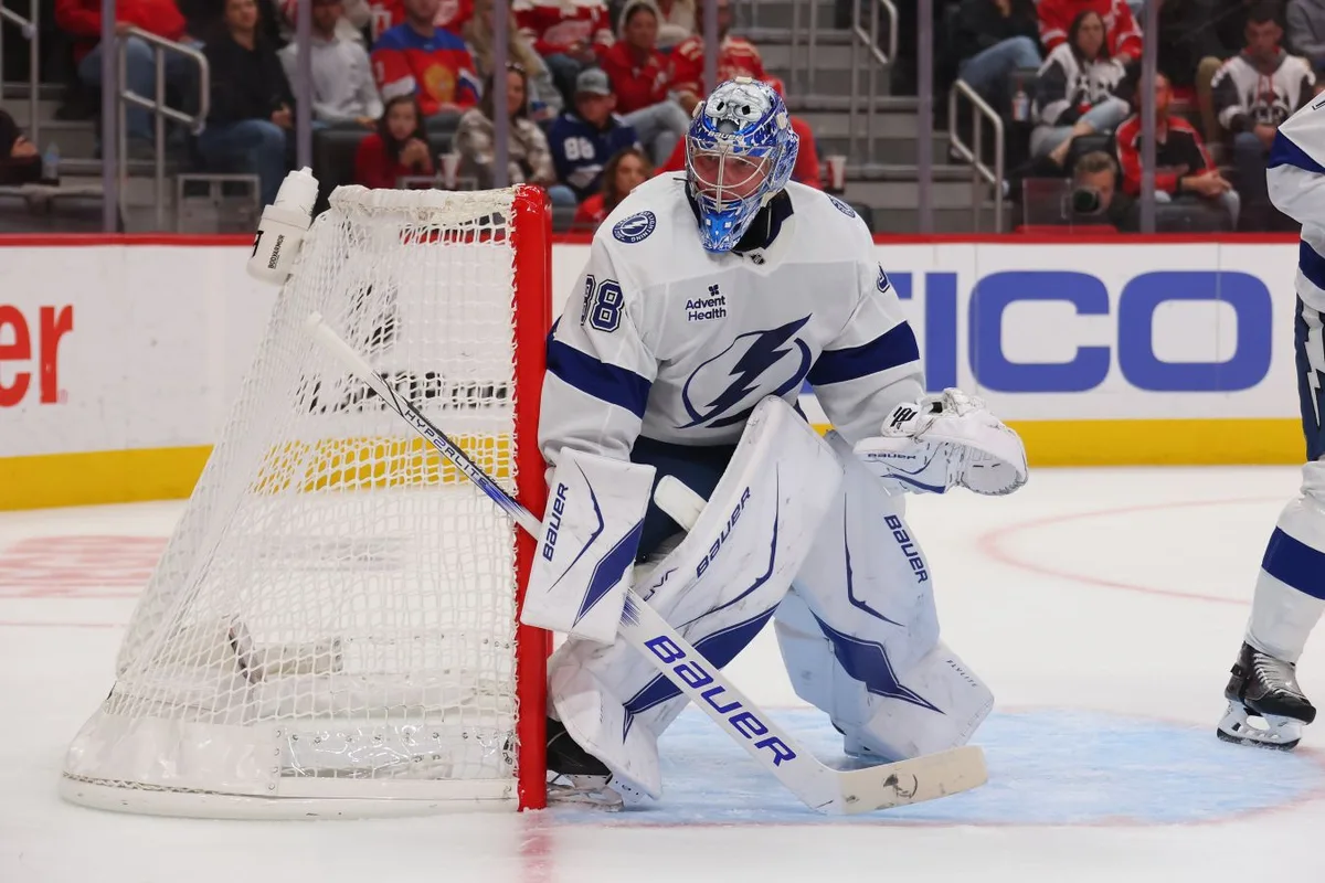 Василевский и Сорокин — лидеры среди голкиперов в EA Sports NHL 27