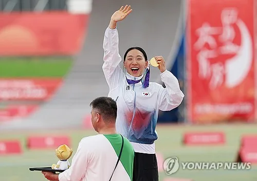 [아시안게임] '한국 1호 금' 근대5종 성승민 "안주하지 않는 선수될 것"