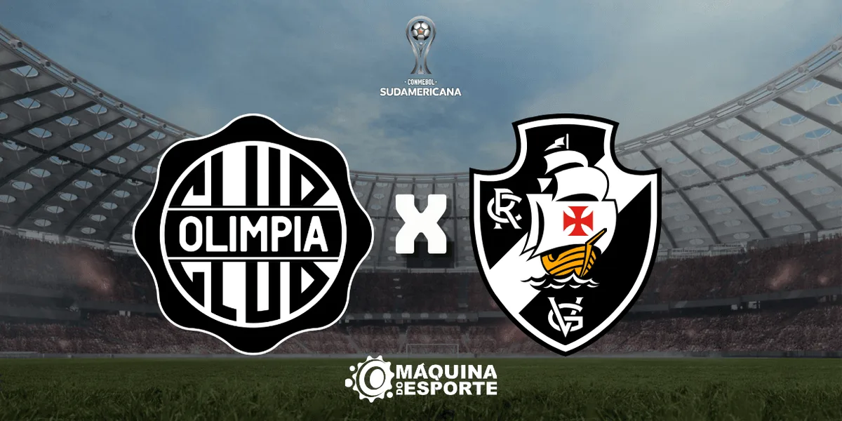 Olimpia x Vasco: Onde assistir ao jogo de volta das oitavas de final da Copa Sul-Americana