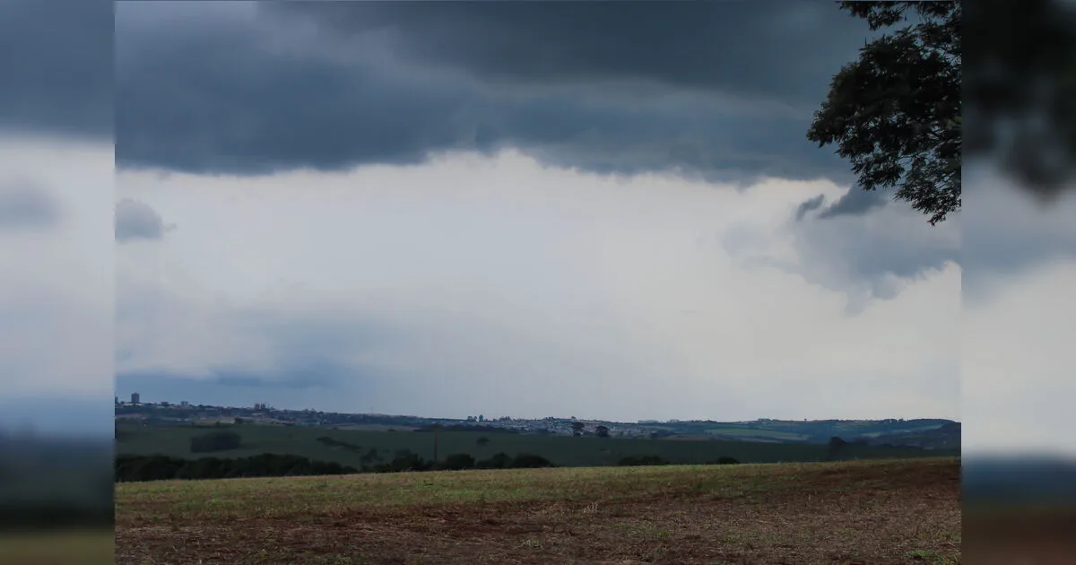 Com máxima de 18°C, Simepar prevê domingo chuvoso e frio para Apucarana
