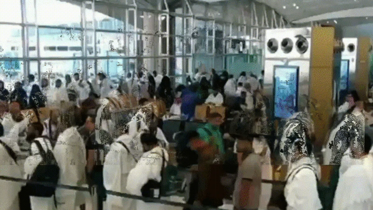Bright orange haze, then a blast: Video shows moment Houthi projectile hit Riyadh airport terminal