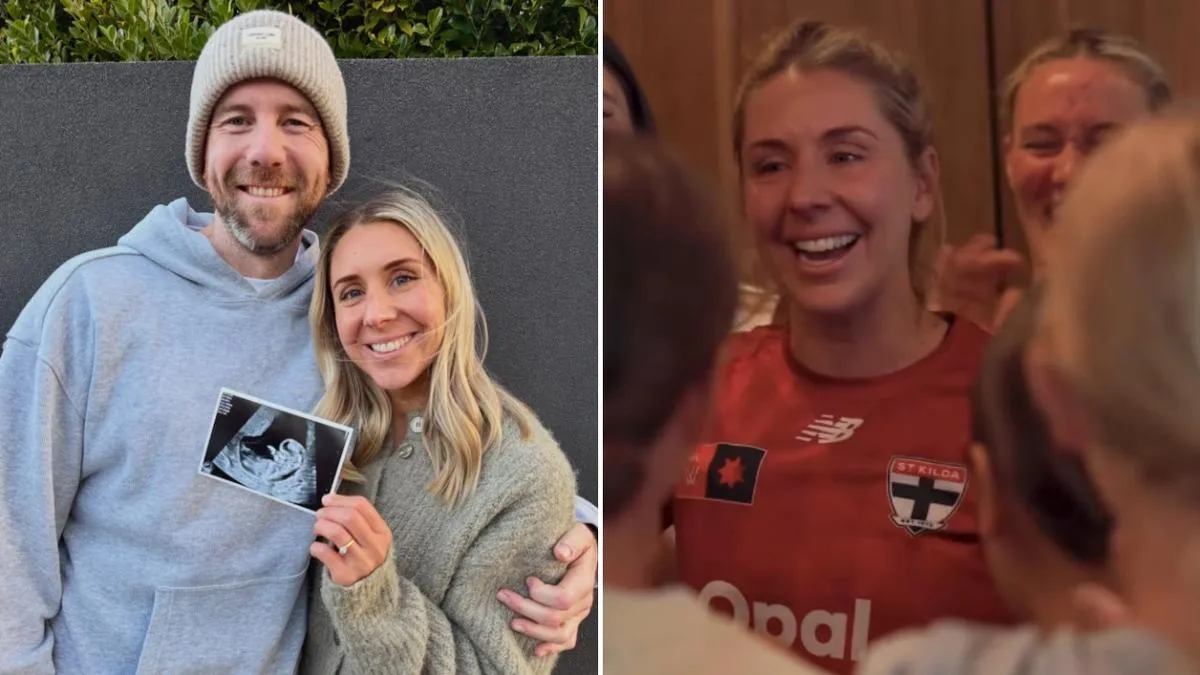 St Kilda AFLW veteran Hannah Priest reveals she has played the entire 2026 season pregnant