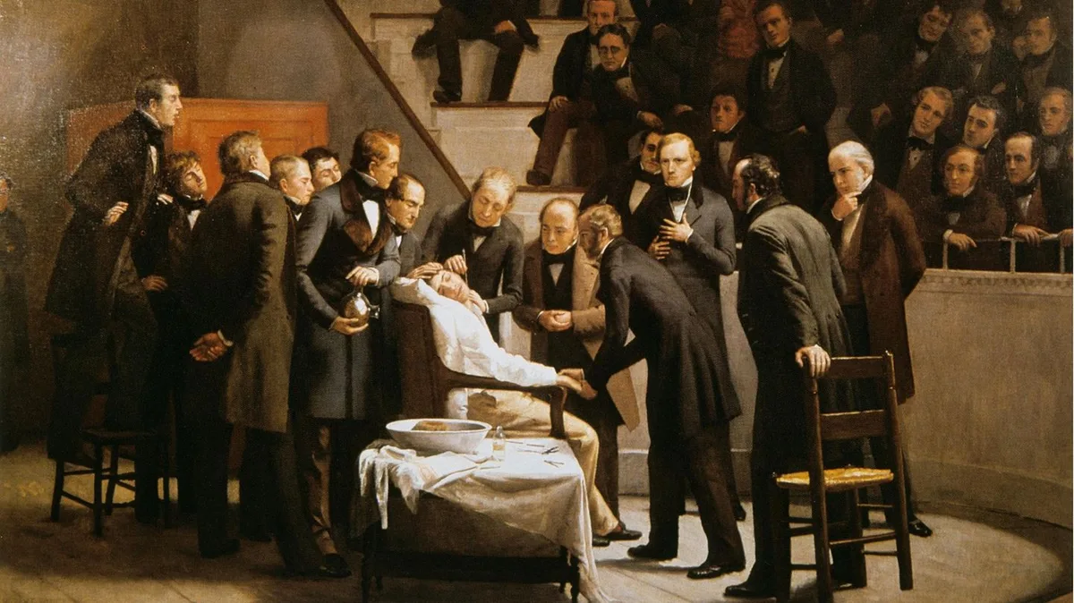 Vor 180 Jahren: Operationen ohne Schmerzen: Die revolutionäre Erfindung der Narkose