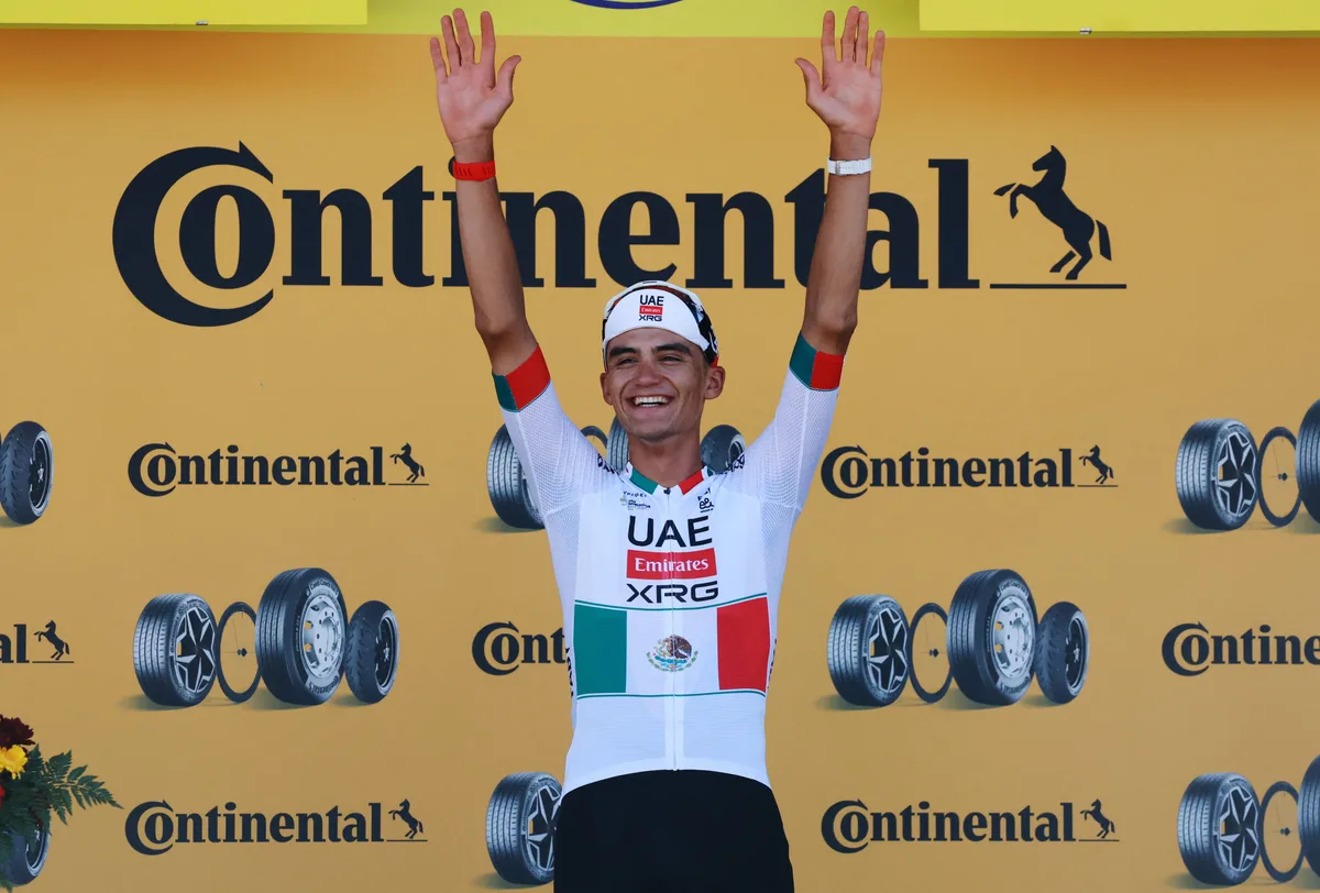 Isaac del Toro representaría a México en el Mundial de Ciclismo tras hacer historia en el Tour de Francia