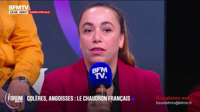 FORUM BFMTV - Colère lycéenne: "Aujourd'hui, on a un problème avec la politique du maintien de l'ordre", déclare Sabrina Sebaihi, députée "Écologiste et social"
