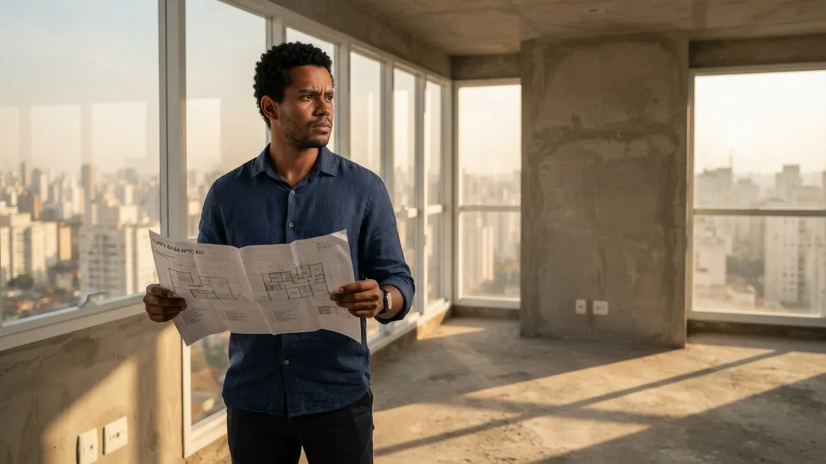 Construtora entrega apartamento na planta com 5m² a menos que o contrato, comprador entra na justiça e ganha indenização que paga 20% do imóvel
