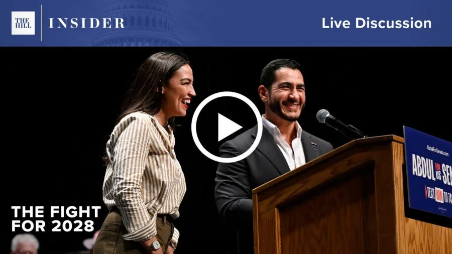 Live discussion: Ocasio-Cortez is helping El-Sayed in Michigan. Can he help her in 2028?