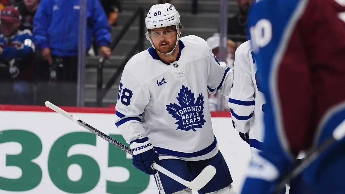 Nylander ties career high with 5 points as Maple Leafs beat Avalanche