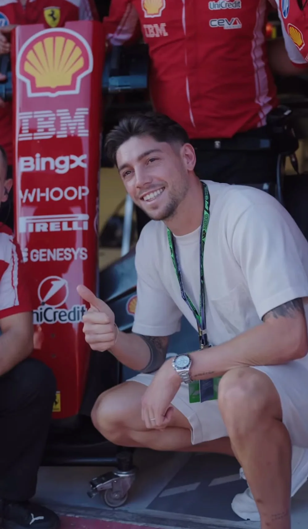 Los famosos en el GP de España en Madring