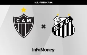 Onde assistir: Atlético-MG x Santos