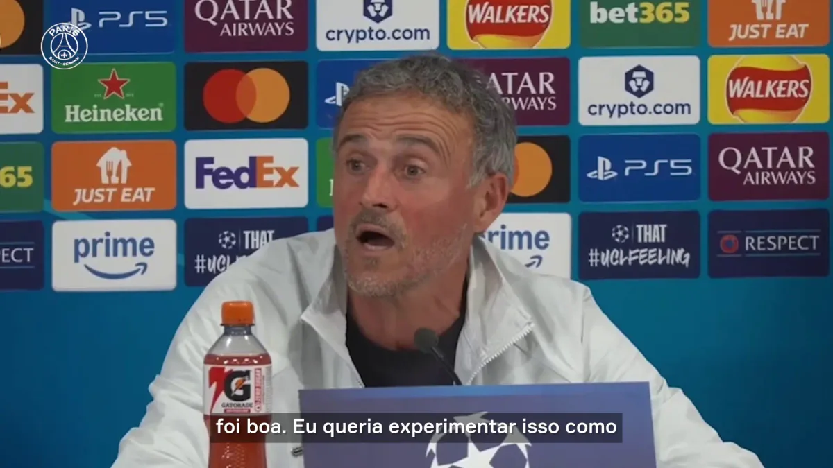 Luis Enrique: “Dembélé é um jogador essencial para o PSG”