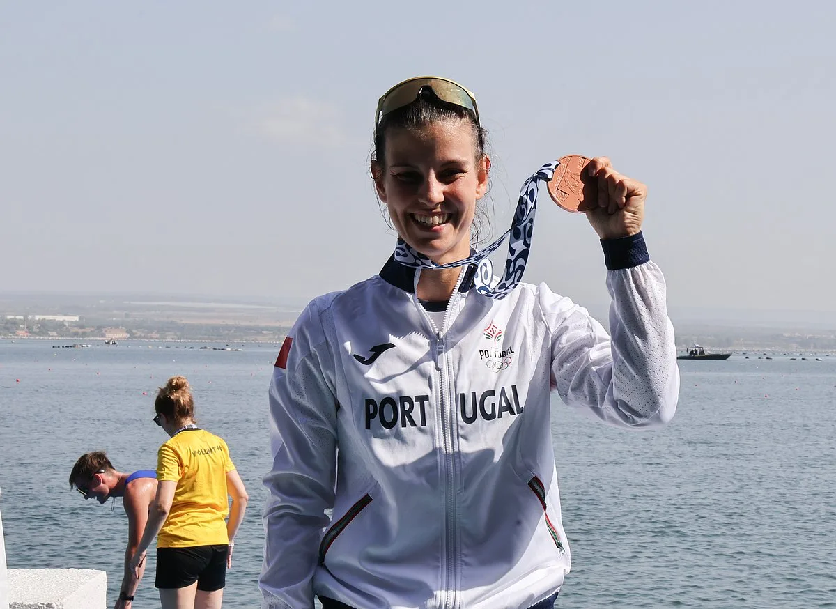 Inês Oliveira conquista bronze no remo e dá 27.ª medalha a Portugal nos Jogos do Mediterrâneo