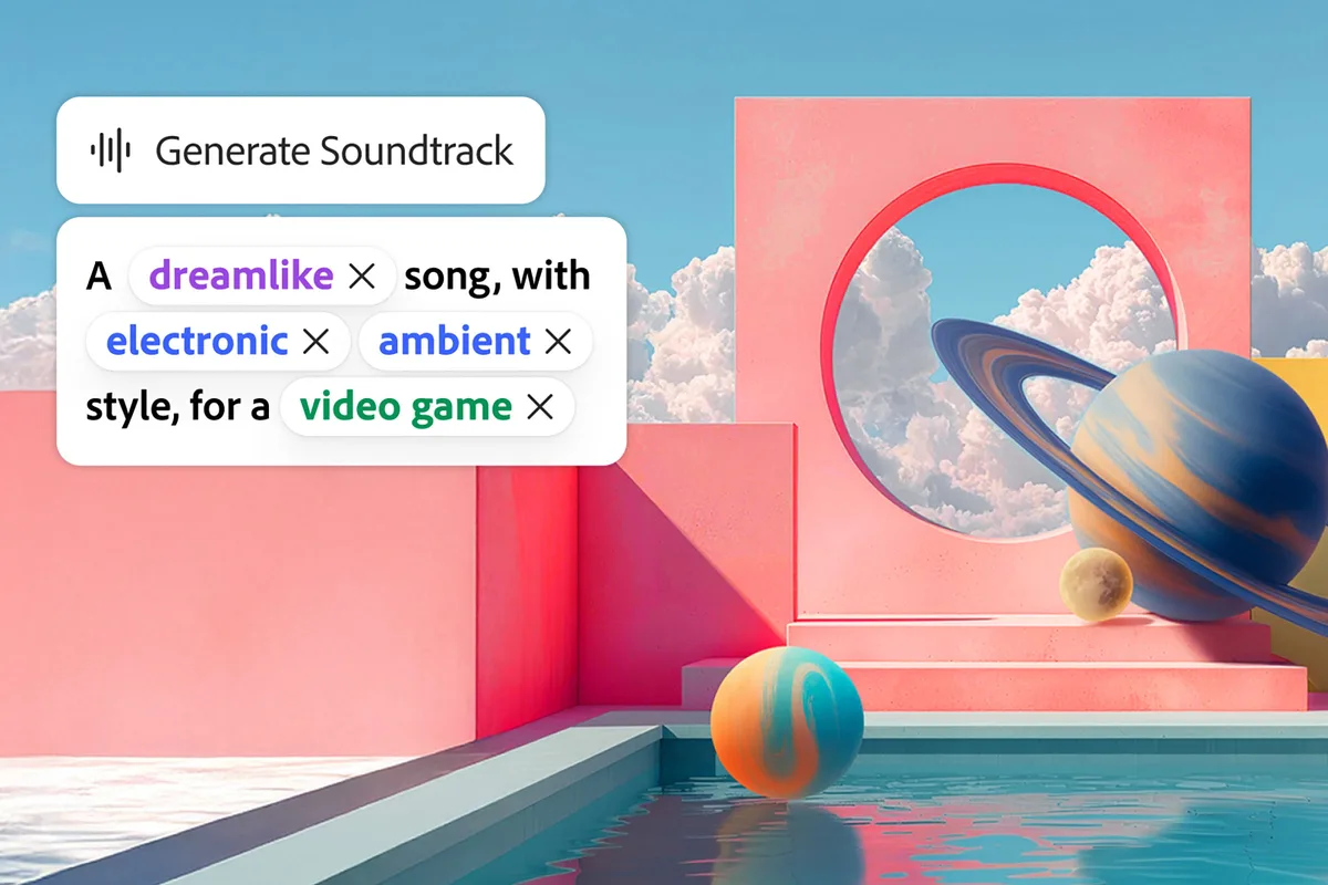 Adobe Firefly Generate Soundtrack