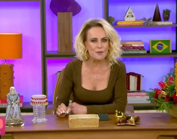 Ana Maria Braga dá bronca em convidado do ‘Mais Você’ que a chamou de ‘senhora’